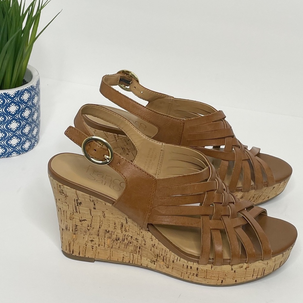Franco Sarto Nicola Wedge Sandal 7.5